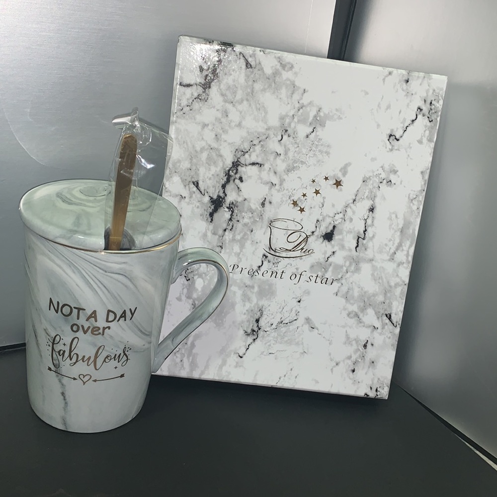 Porcelain coffee cup